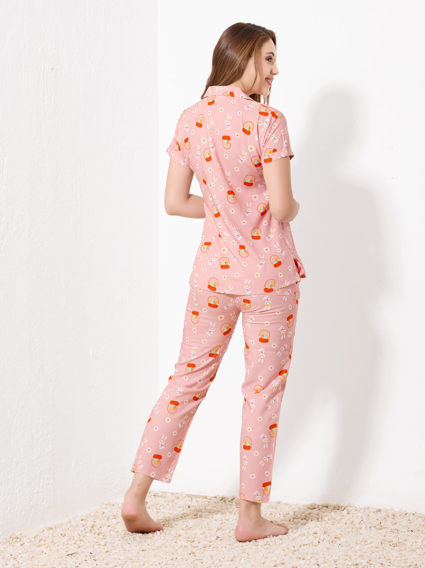 Light Pink Night Suit