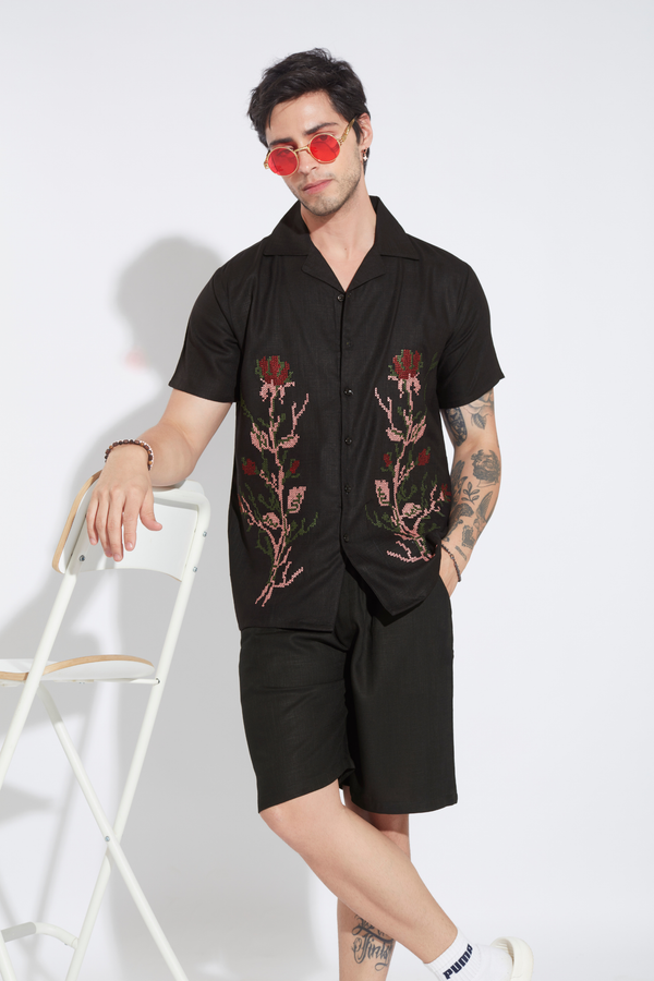 Black Rose Mens Co-ord Set