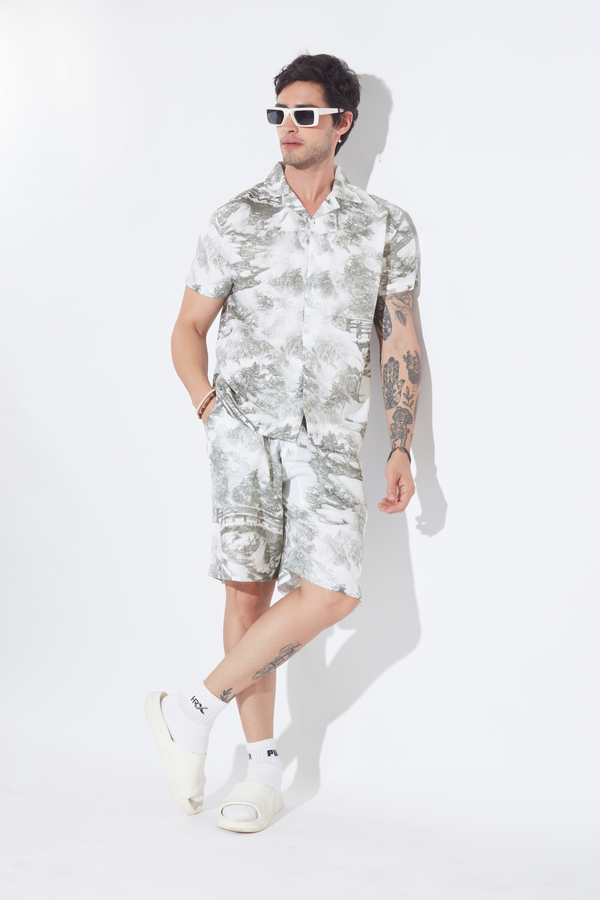 Moss Heritage Toile Mens Co-ord Set