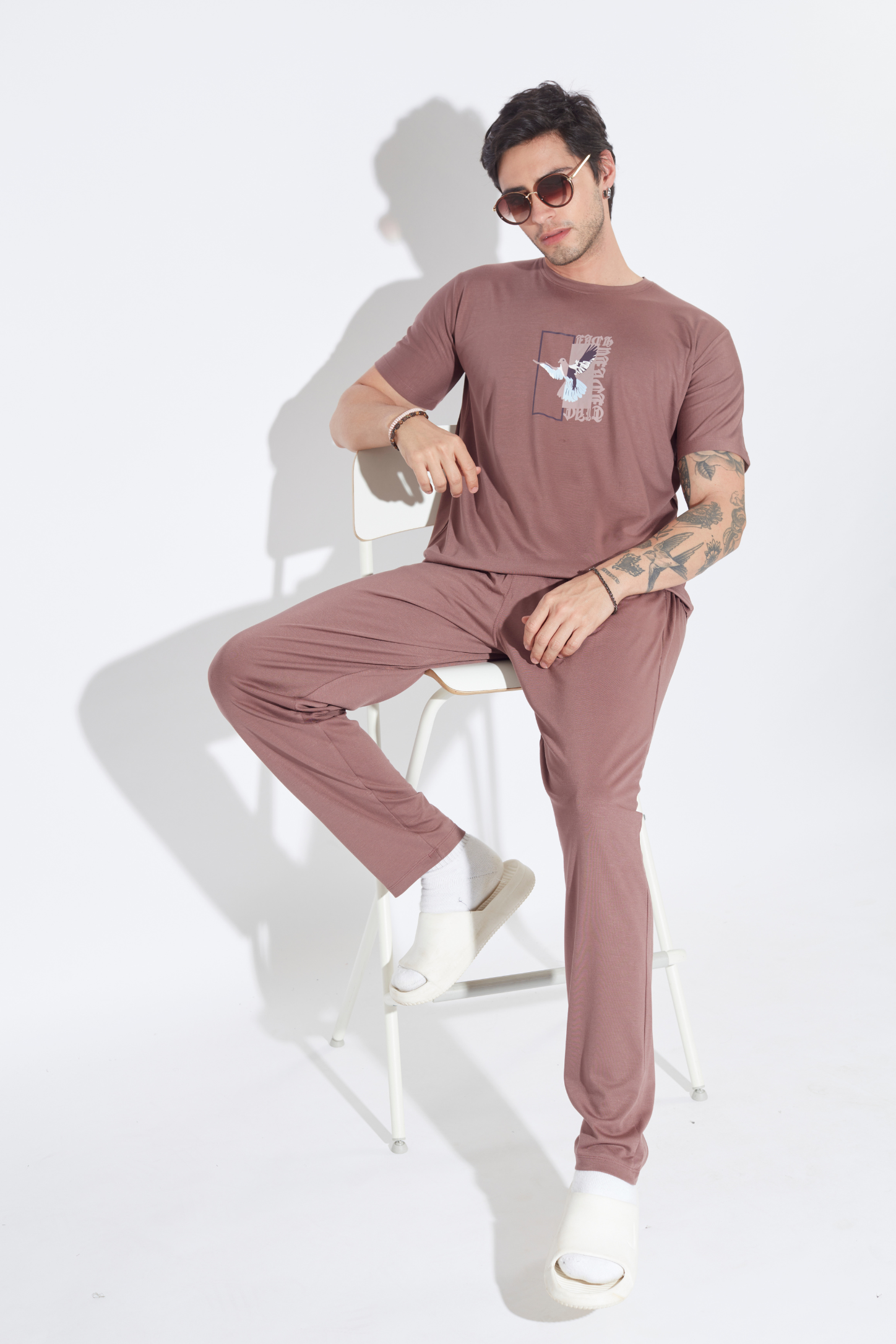 Pink Free Spirit Mens Co-ord