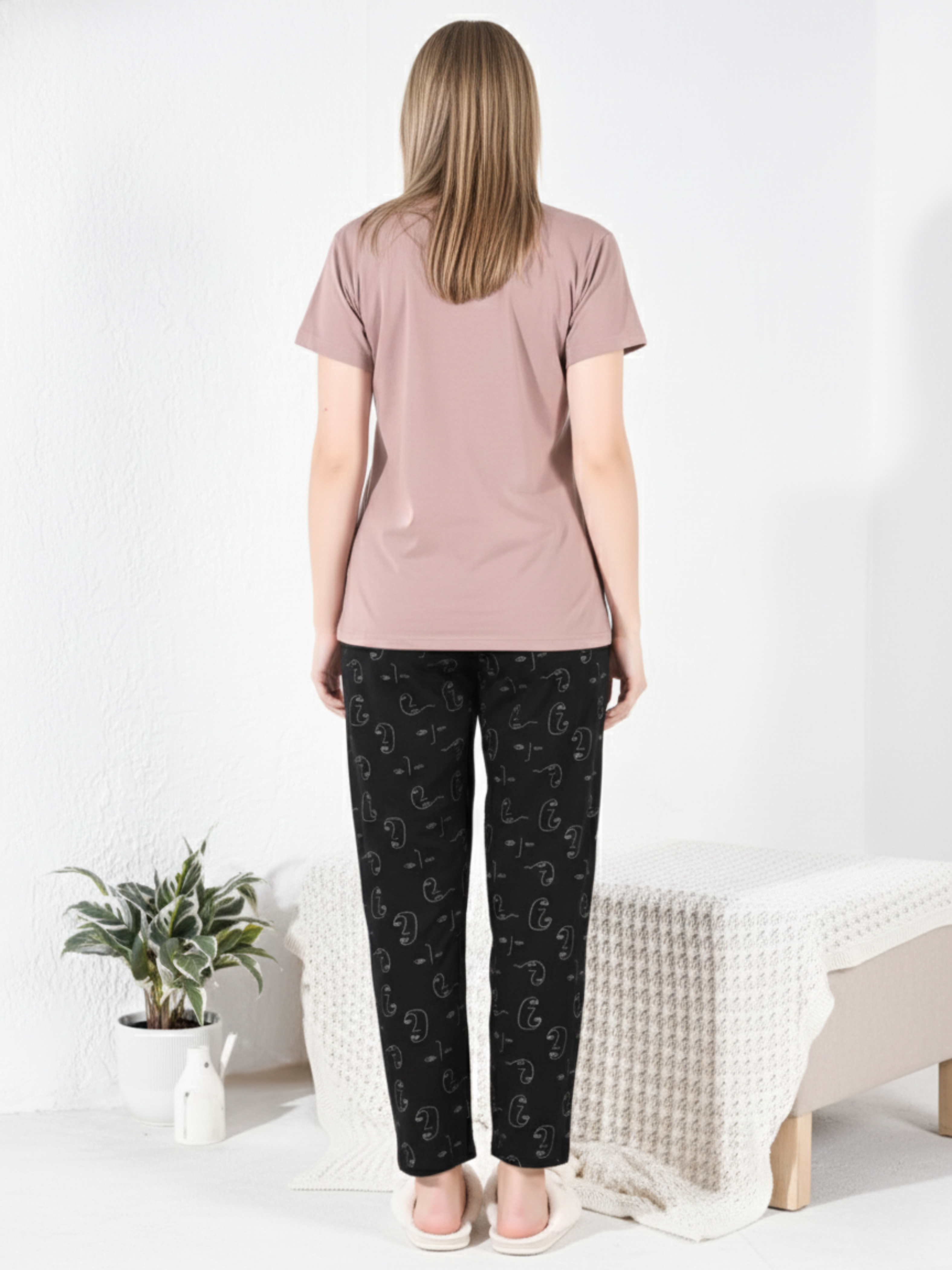 Lavender Hosiery Nightsuit for Women – Soft & Comfortable Everyday Wear