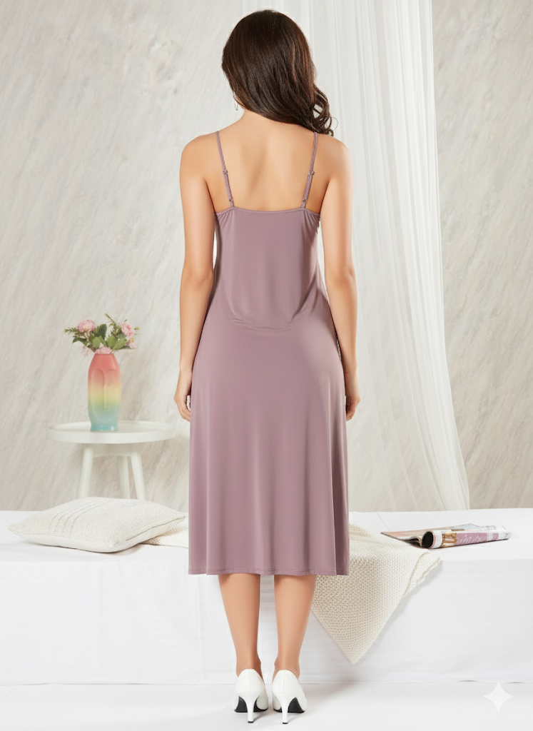 Dusty Pink Short Bedroom Set - Priincezz Nightwear