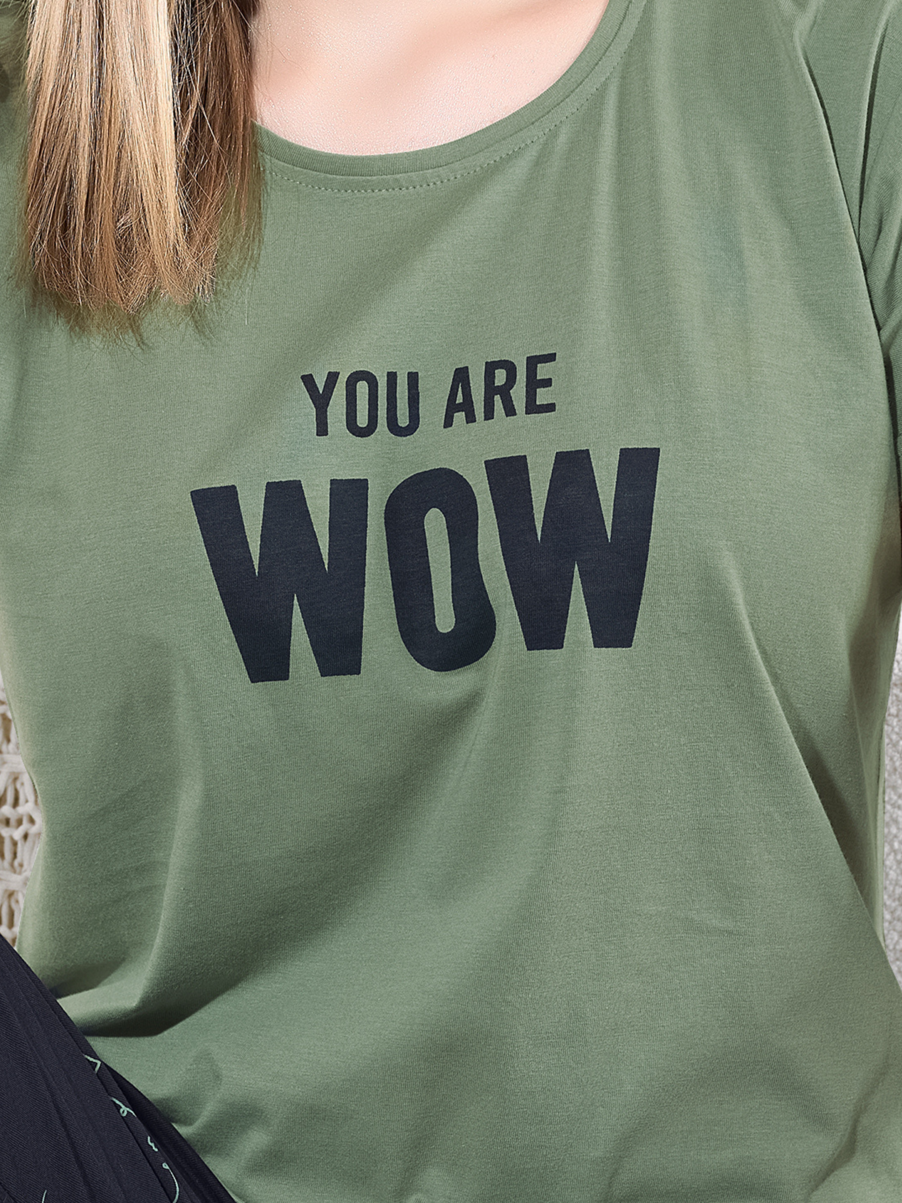 Sage Green Hosiery Nightsuit for Women – Soft & Comfortable Everyday Wear