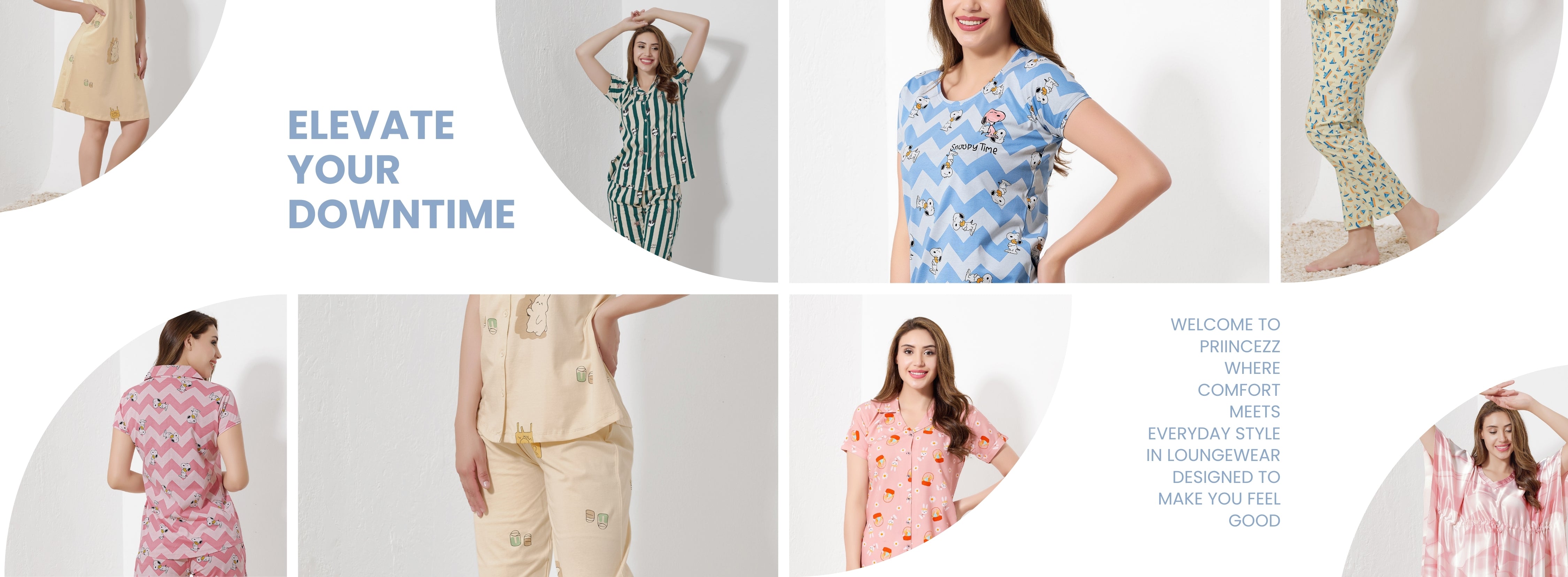 Round Neck Nightsuits